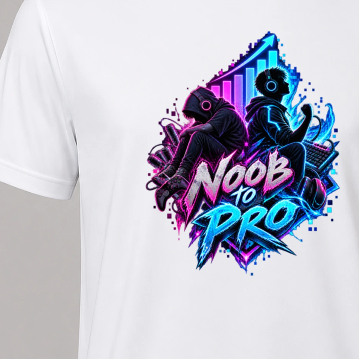 Noob to Pro T-Shirt Sublimation | Marketing-MV