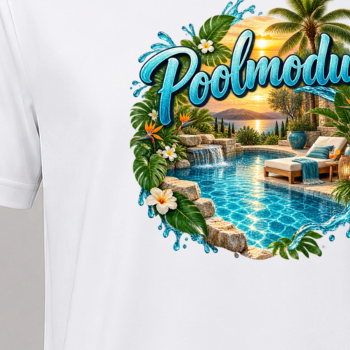 Poolmodus T-Shirt Sublimation | Marketing-MV
