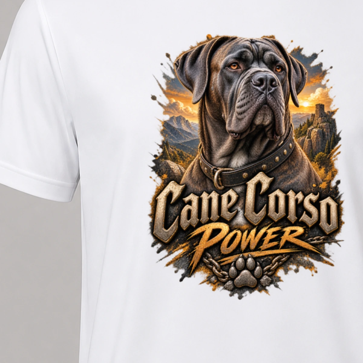 Cane Corso Power T-Shirt Sublimation | Marketing-MV