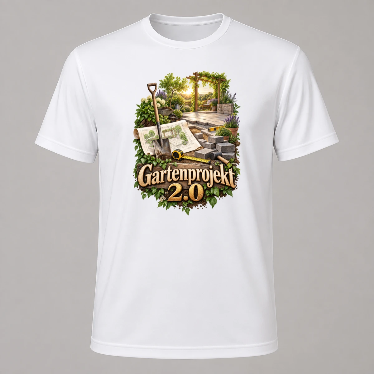Gartenprojekt 2 0 T-Shirt Sublimation | Marketing-MV