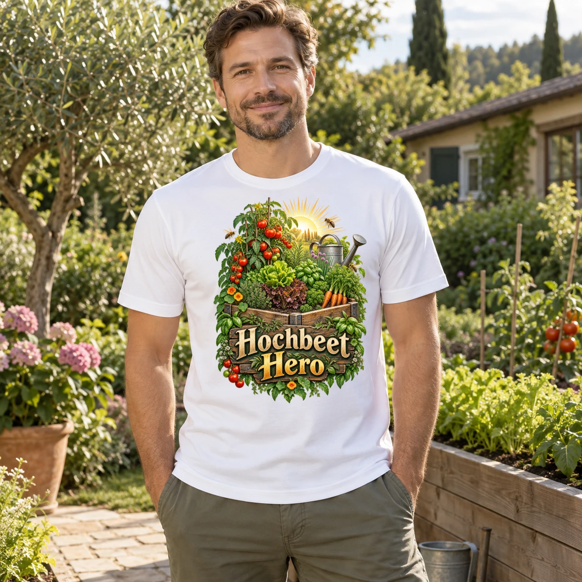 Hochbeet Hero T-Shirt Sublimation | Marketing-MV