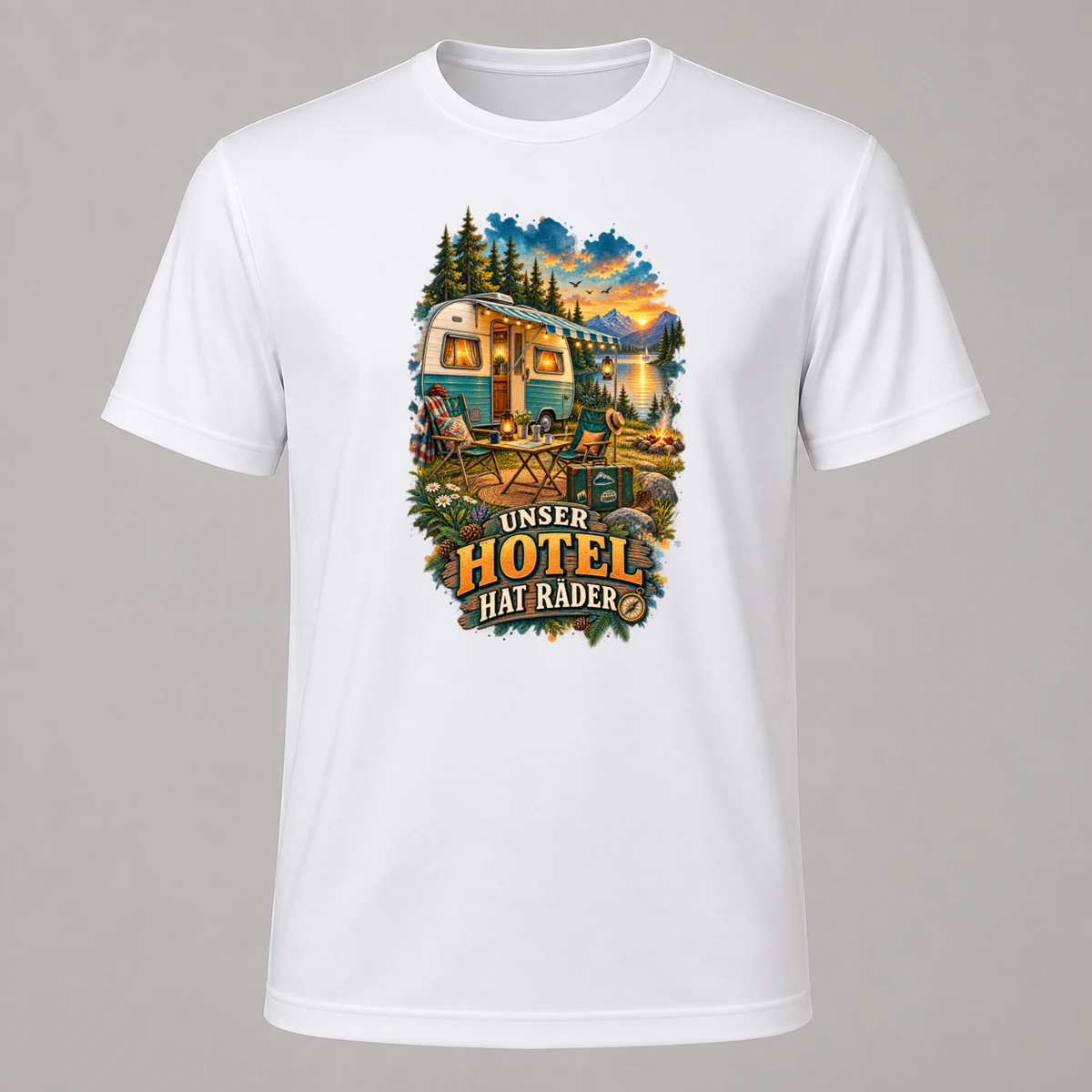 Unser Hotel hat Raeder T-Shirt Sublimation | Marketing-MV