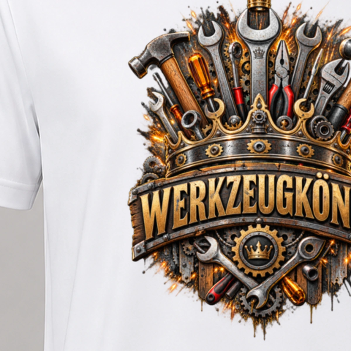 Werkzeugkoenig T-Shirt Sublimation | Marketing-MV