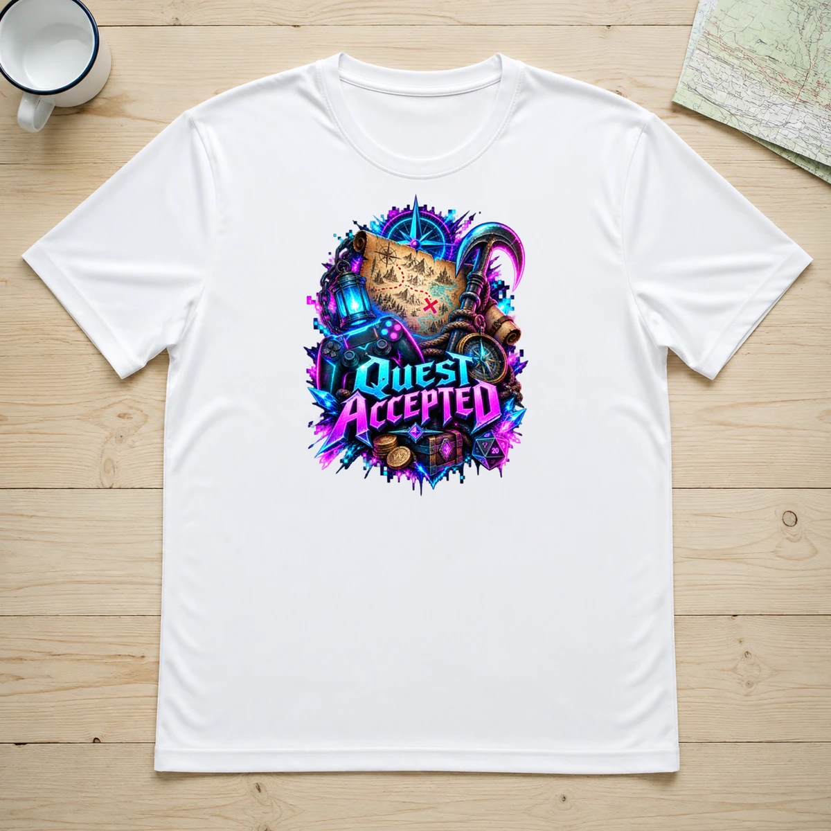 Quest Accepted T-Shirt Sublimation | Marketing-MV