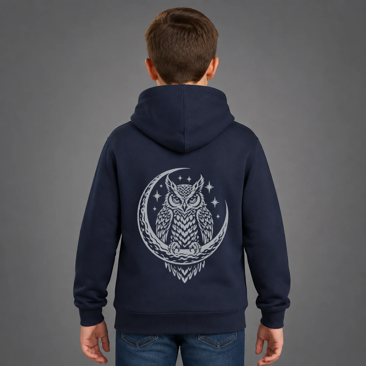 Nachteule Kids Sweatshirtjacke | reflect+ by Marketing-MV