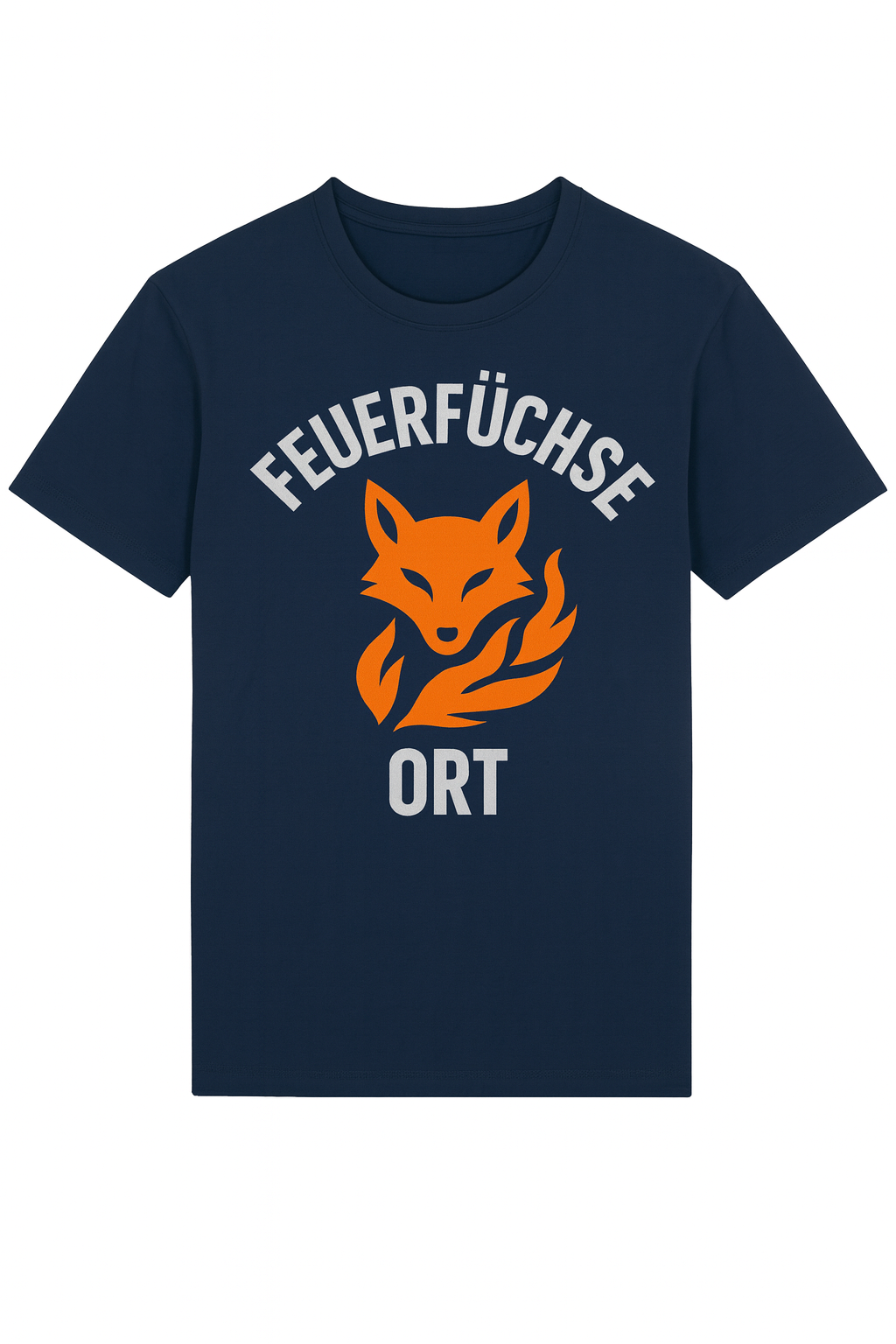 Kinder-/Jugend-Feuerwehr T-Shirt „FEUERFÜCHSE [Ort]“
