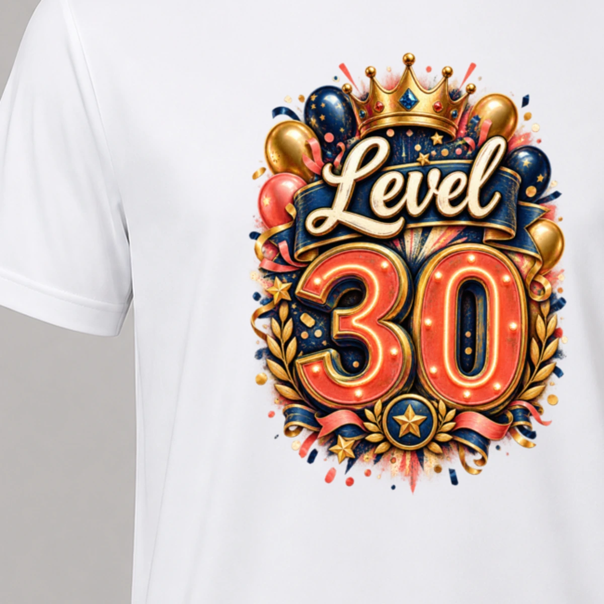 Level 30 T-Shirt Sublimation | Marketing-MV