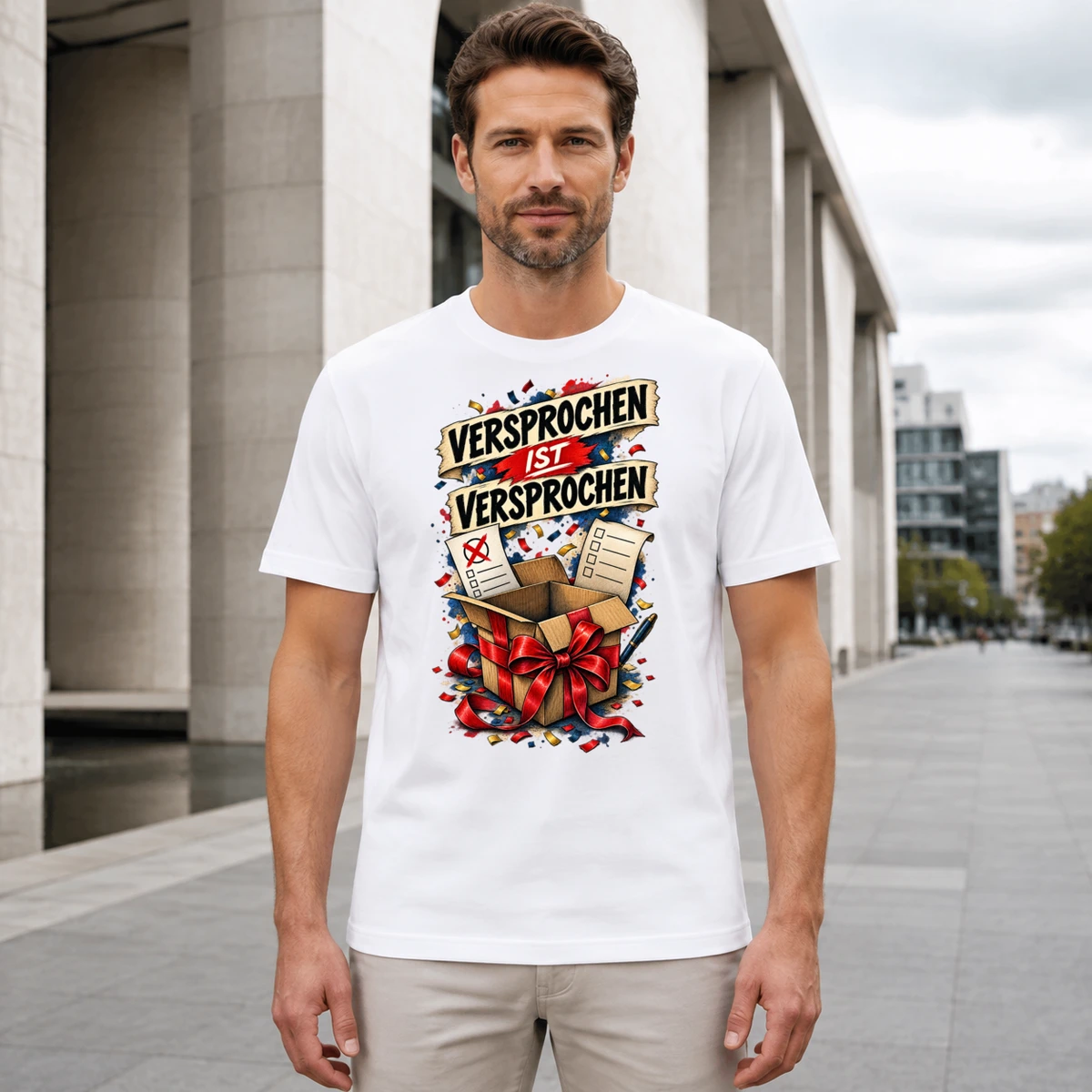 Versprochen ist versprochen T-Shirt Sublimation | Marketing-MV
