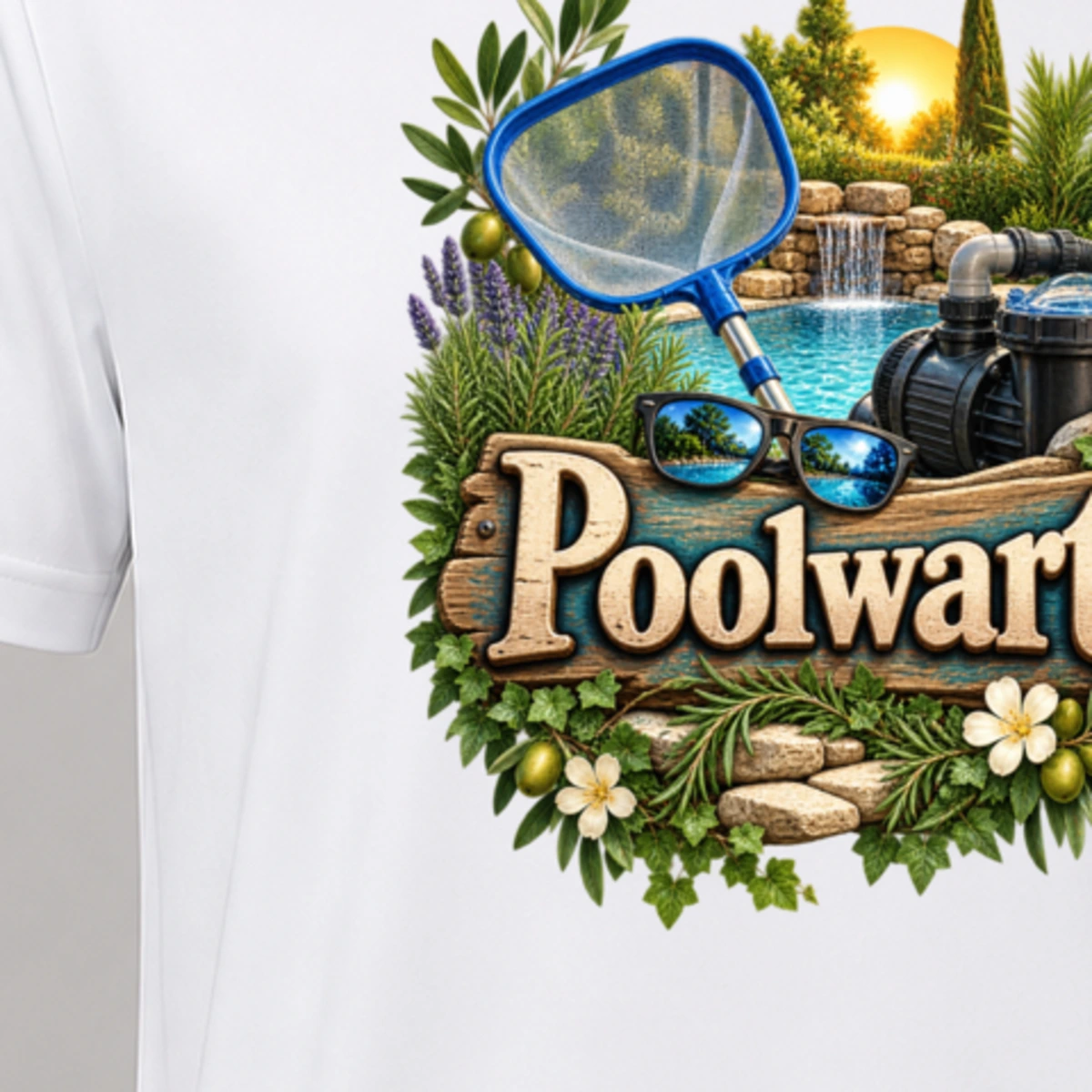 Poolwart T-Shirt Sublimation | Marketing-MV