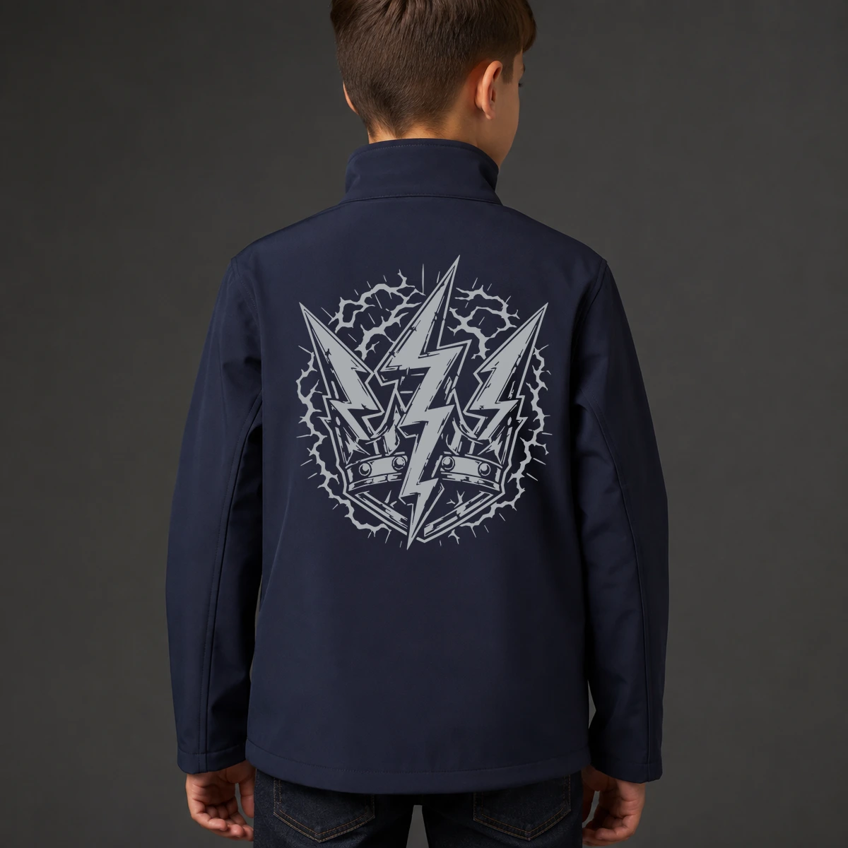 Blitzkrone Kids Softshelljacke | reflect+ by Marketing-MV