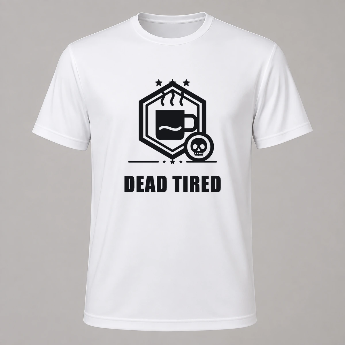 Dead Tired T-Shirt Flexdruck | Marketing-MV