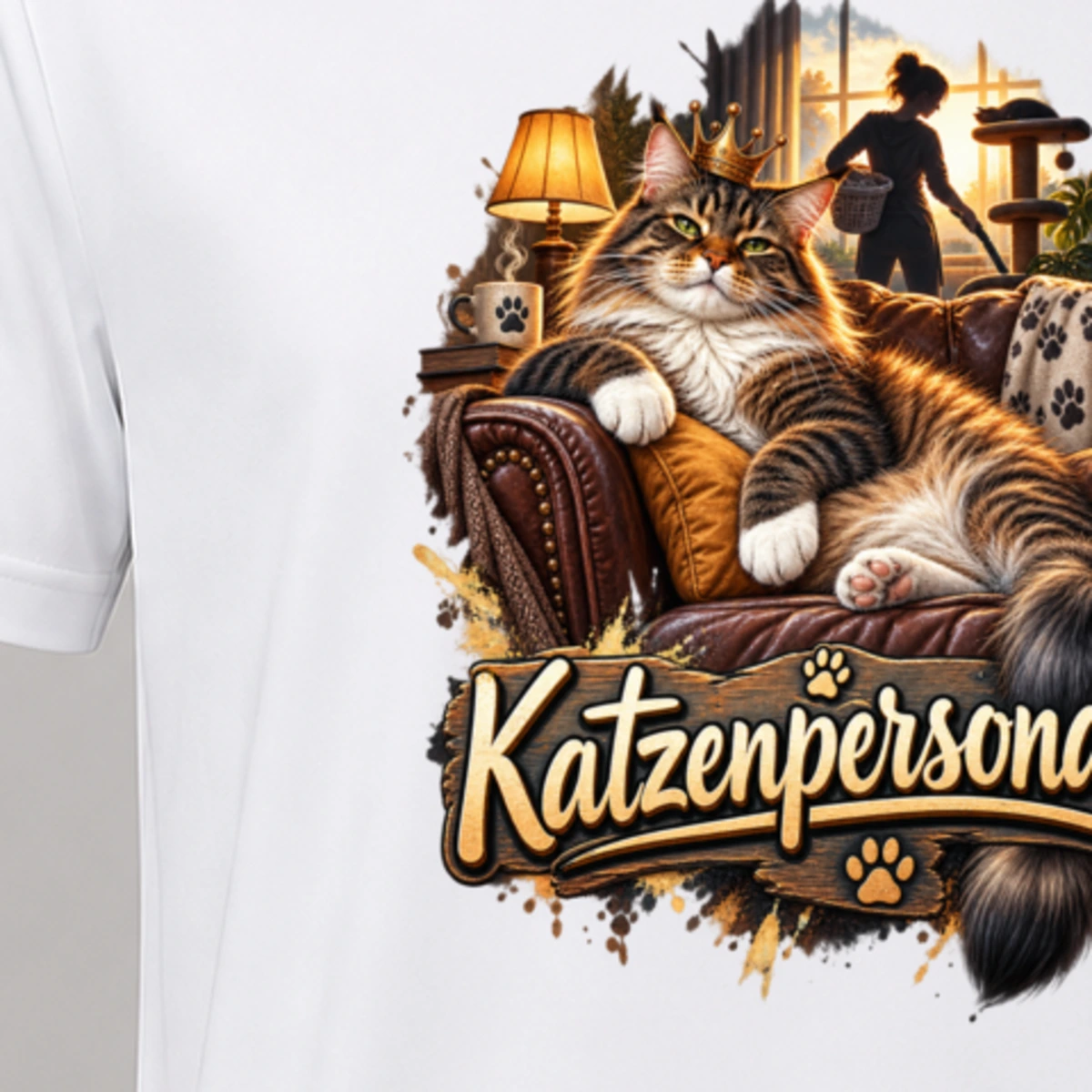 Katzenpersonal T-Shirt Sublimation | Marketing-MV