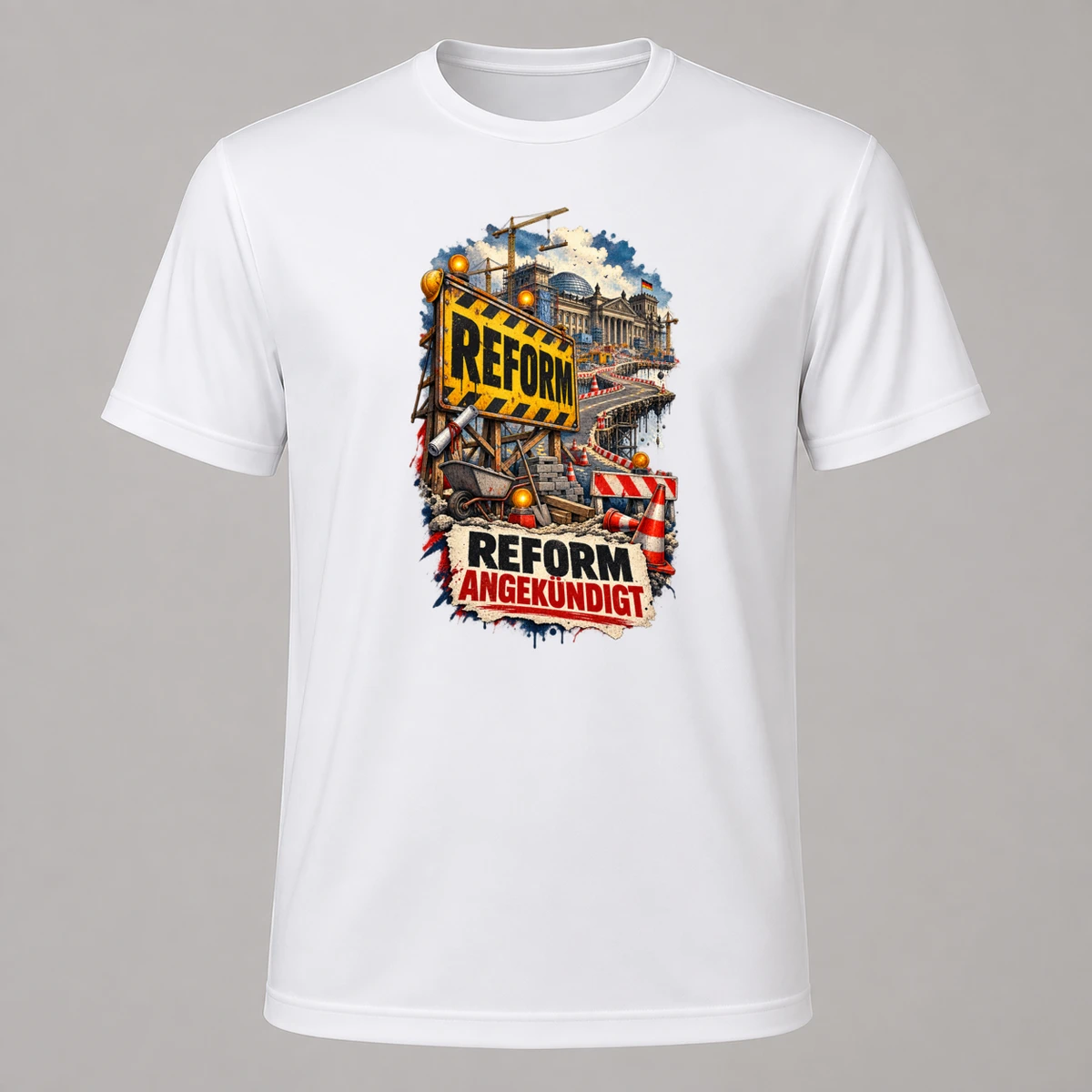 Reform angekuendigt T-Shirt Sublimation | Marketing-MV