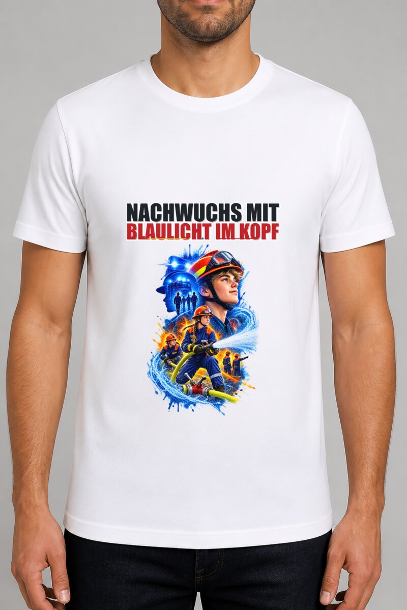 Nachwuchs mit Blaulicht im Kopf