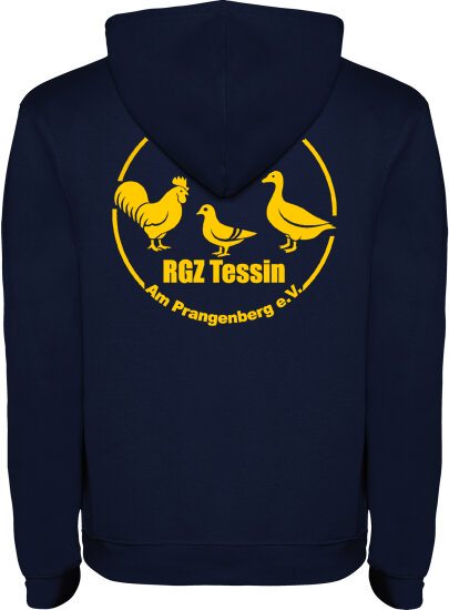 RGZ Tessin Hoodie – mit Rücken- und Brustdruck | Vereinskleidung by Marketing-MV
