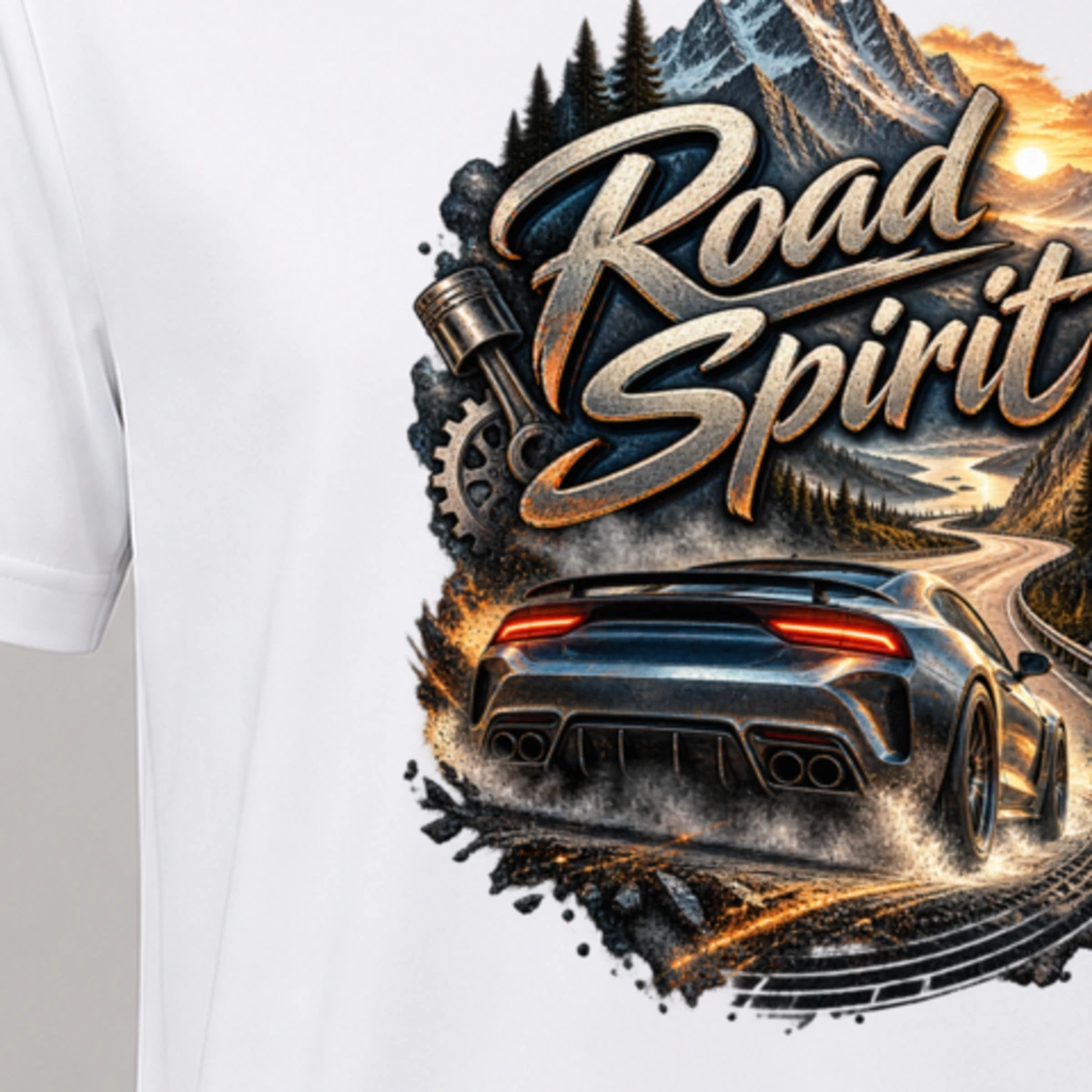 Road Spirit T-Shirt Sublimation | Marketing-MV