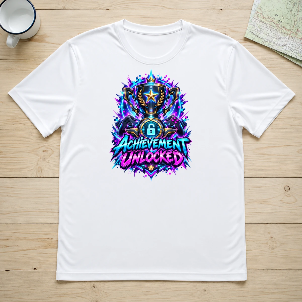 Achievement Unlocked T-Shirt Sublimation | Marketing-MV