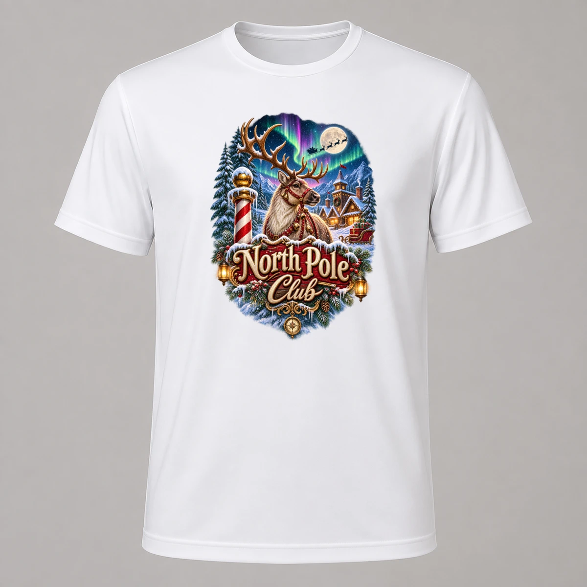 North Pole Club T-Shirt Sublimation | Marketing-MV