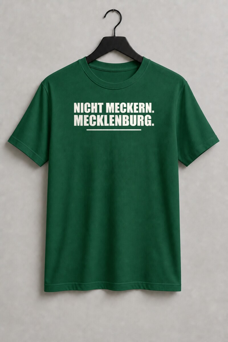 Nicht meckern. Mecklenburg.