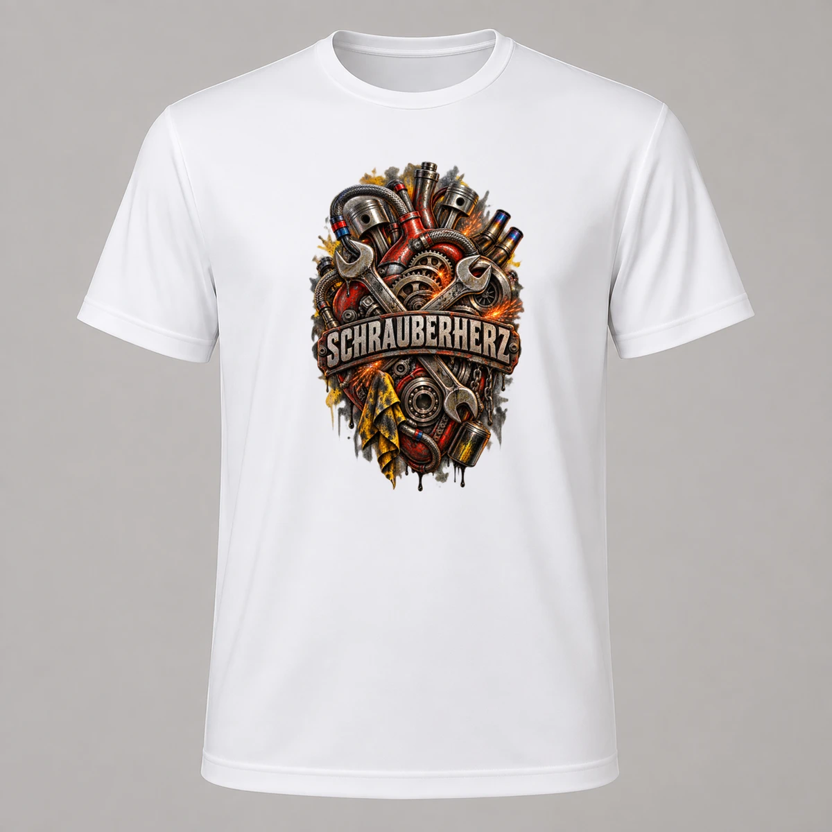 Schrauberherz T-Shirt Sublimation | Marketing-MV