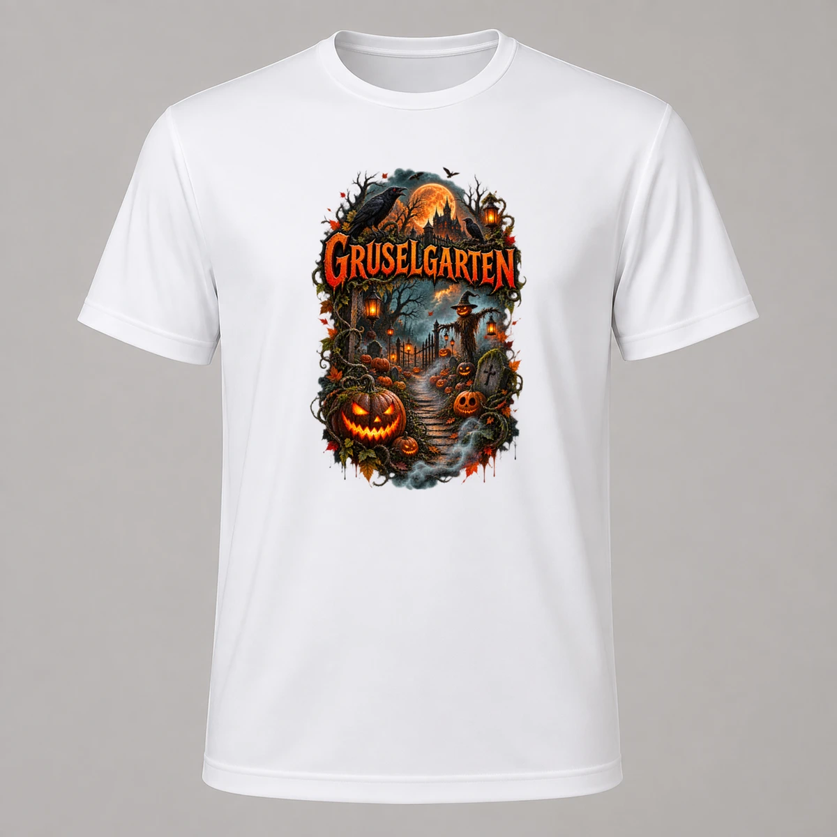 Gruselgarten T-Shirt Sublimation | Marketing-MV