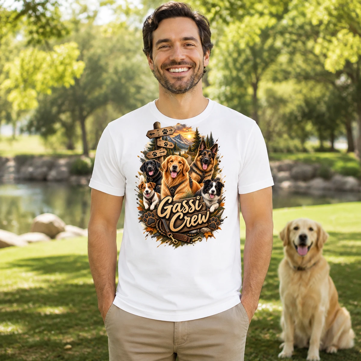 Gassi Crew T-Shirt Sublimation | Marketing-MV