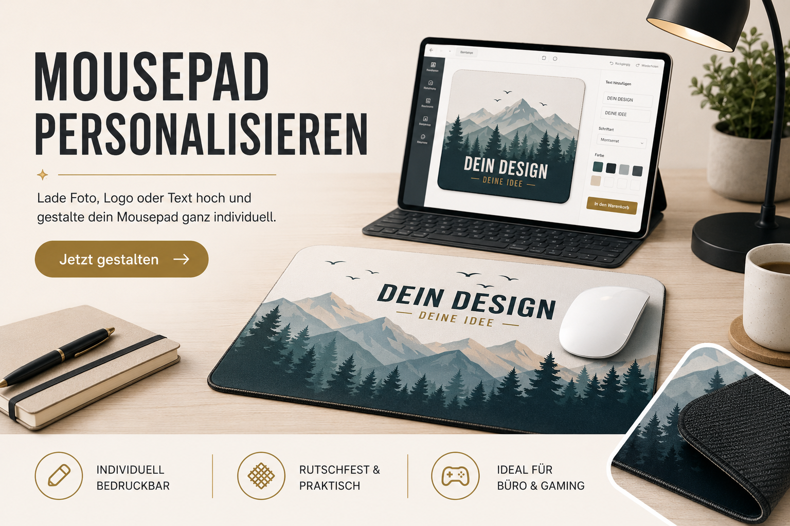Mousepad personalisieren