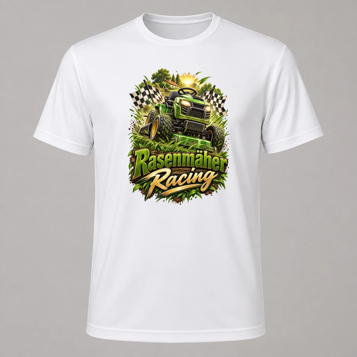 Rasenmaeher Racing T-Shirt Sublimation | Marketing-MV