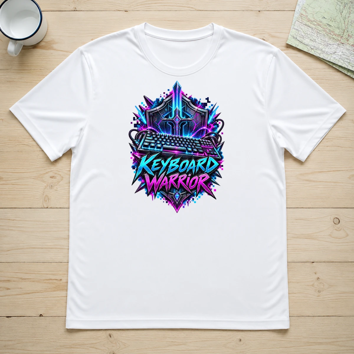 Keyboard Warrior T-Shirt Sublimation | Marketing-MV