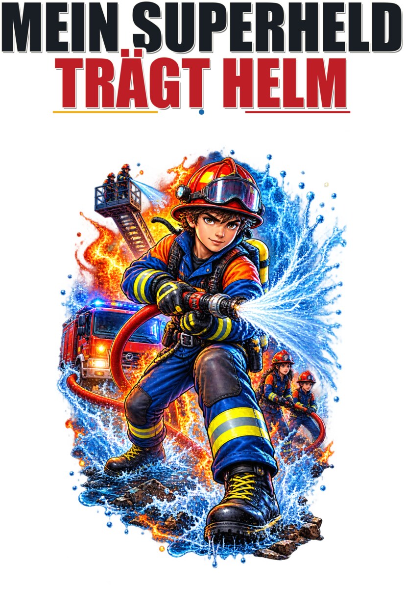 Mein Superheld trägt Helm