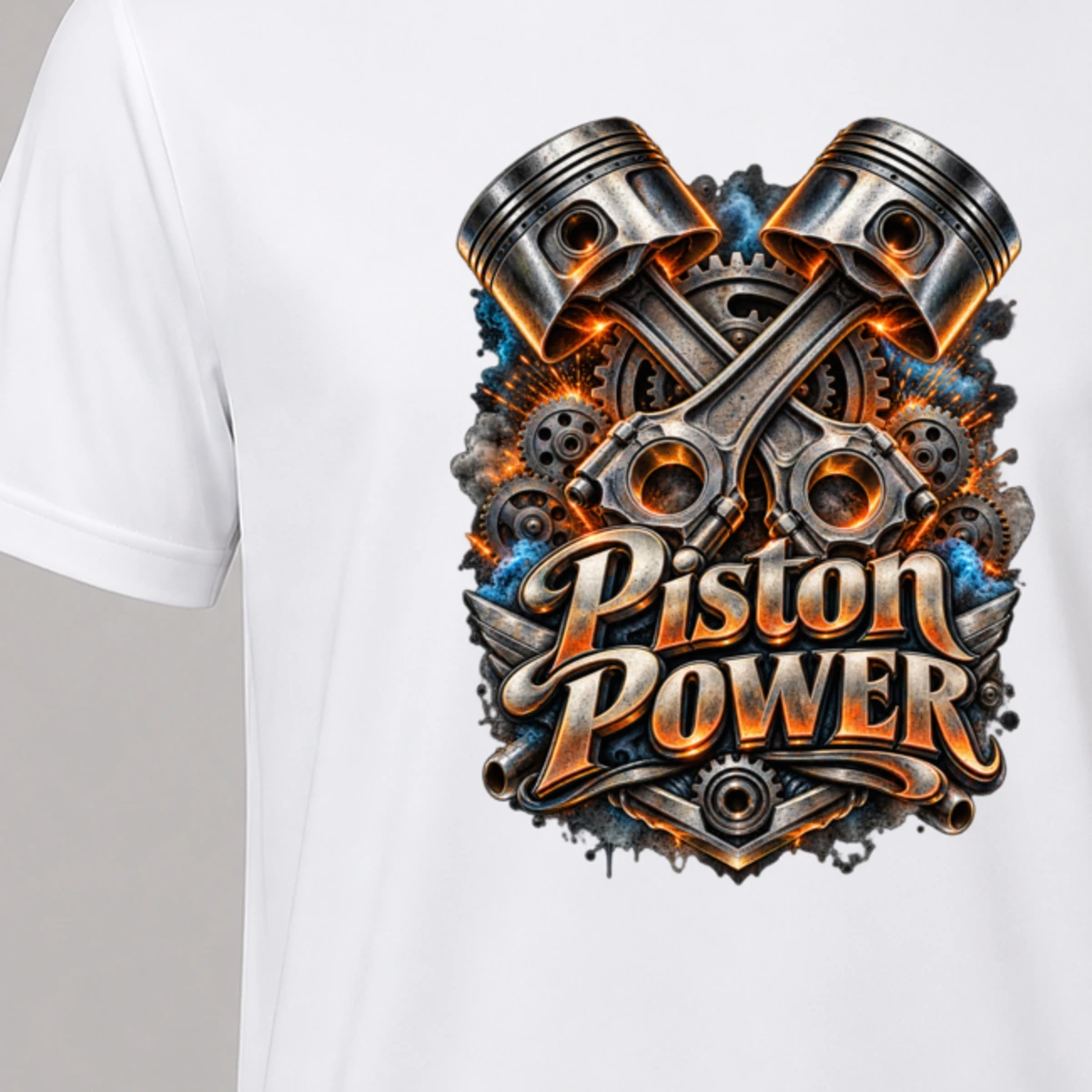 Piston Power T-Shirt Sublimation | Marketing-MV