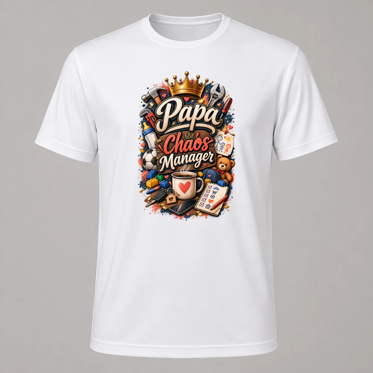Papa Chaos Manager T-Shirt Sublimation | Marketing-MV