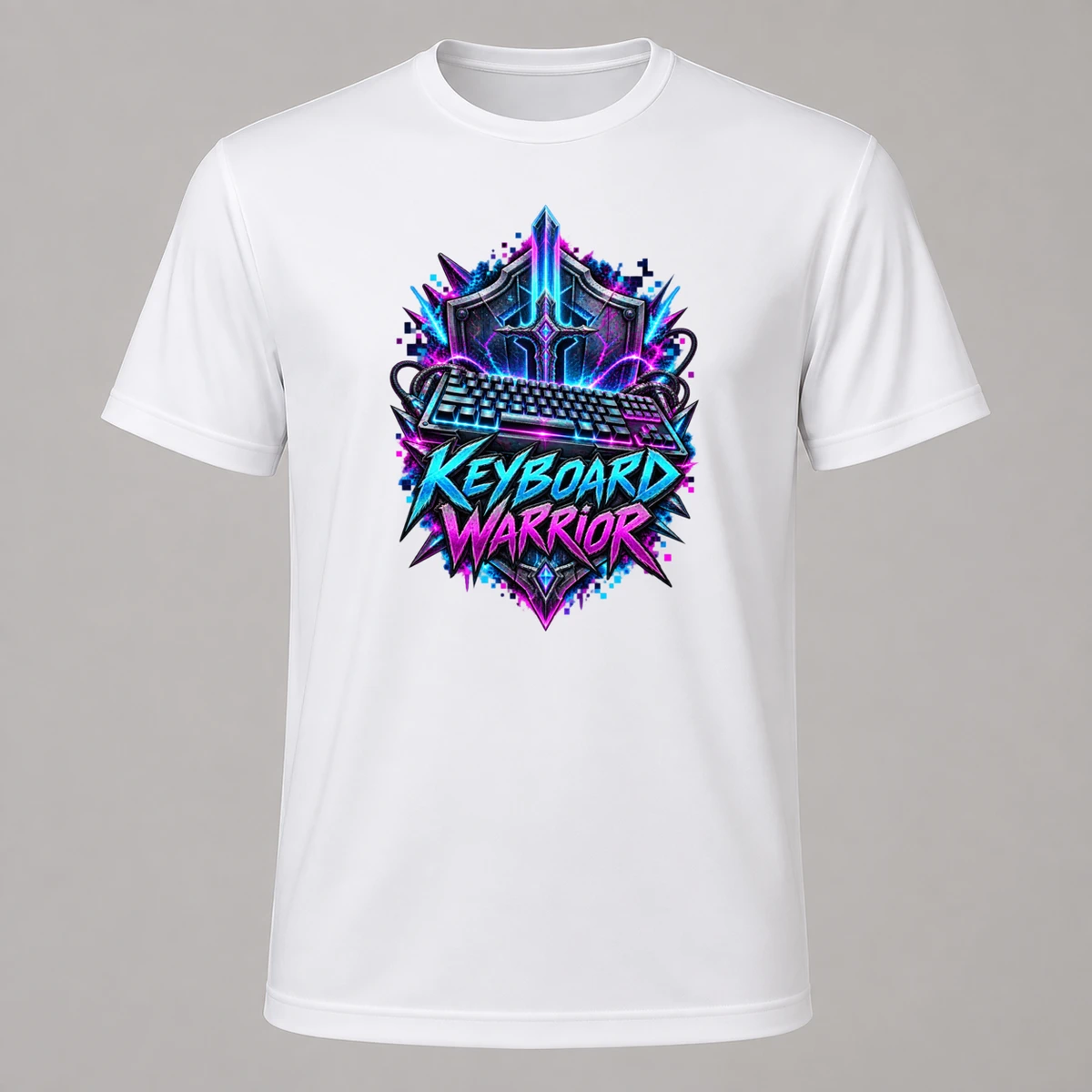 Keyboard Warrior T-Shirt Sublimation | Marketing-MV