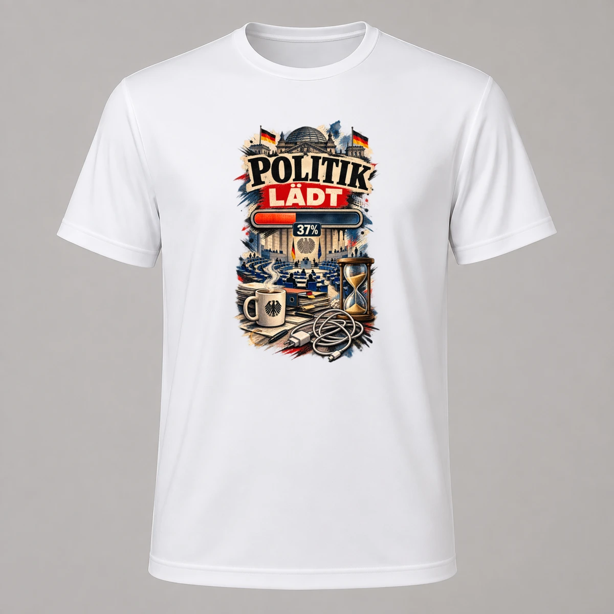 Politik laedt T-Shirt Sublimation | Marketing-MV