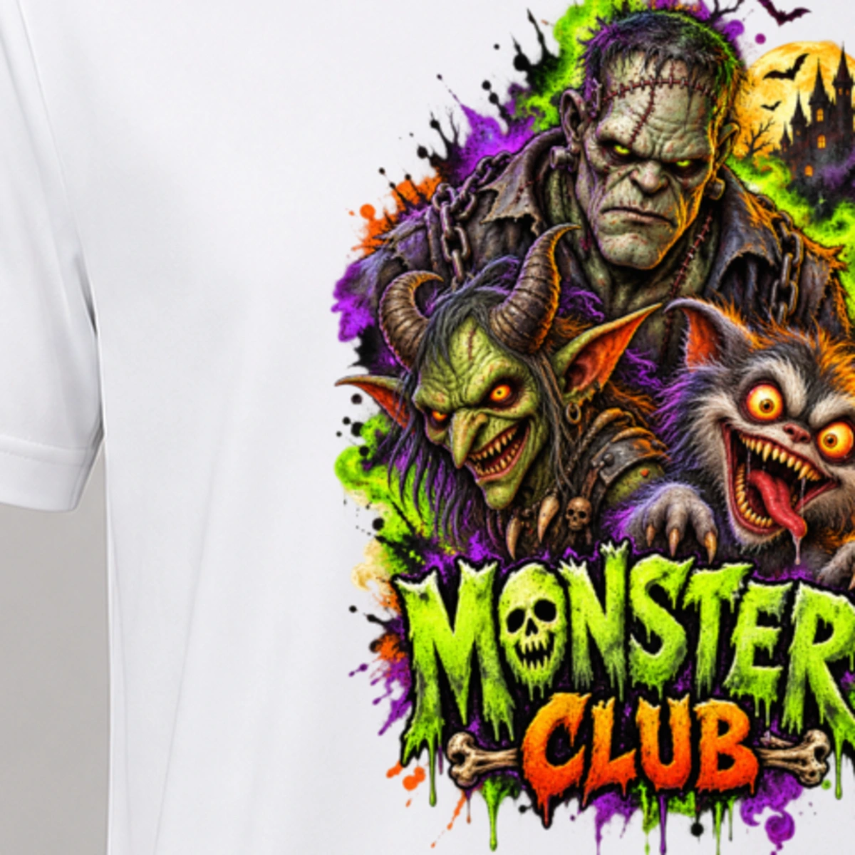 Monster Club T-Shirt Sublimation | Marketing-MV