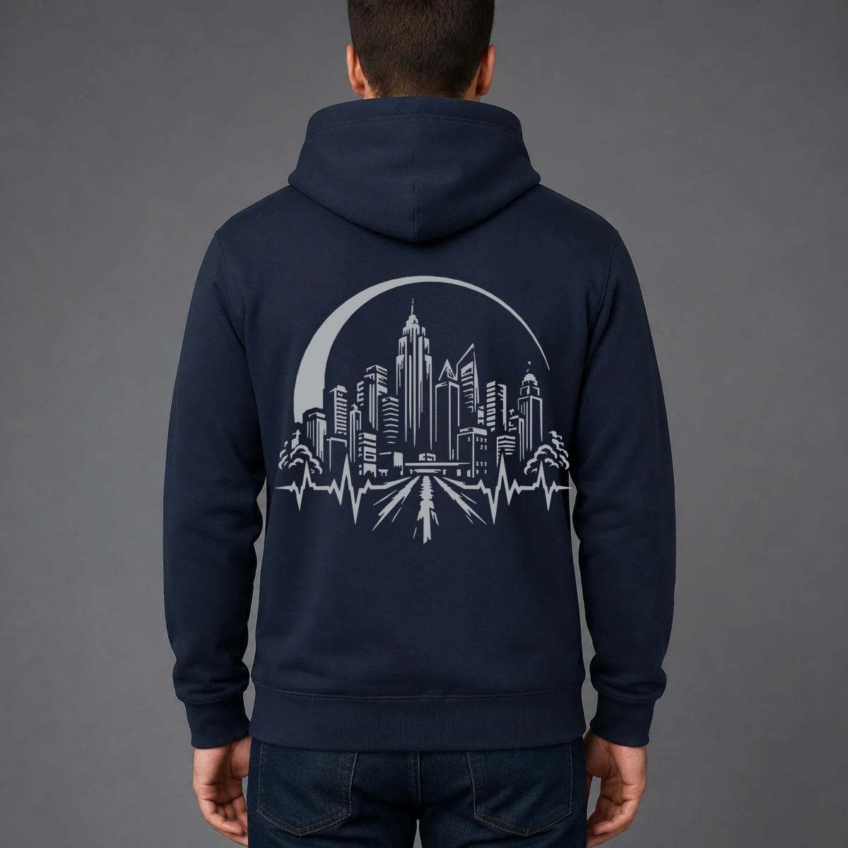 City Pulse Sweatshirtjacke | reflect+ by Marketing-MV