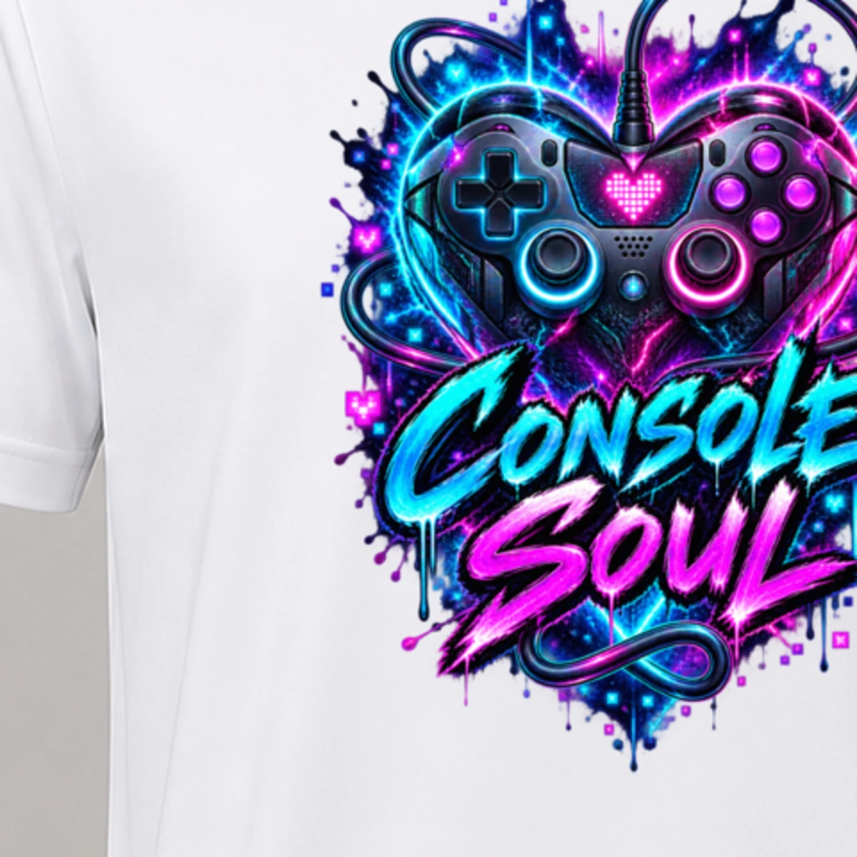Console Soul T-Shirt Sublimation | Marketing-MV