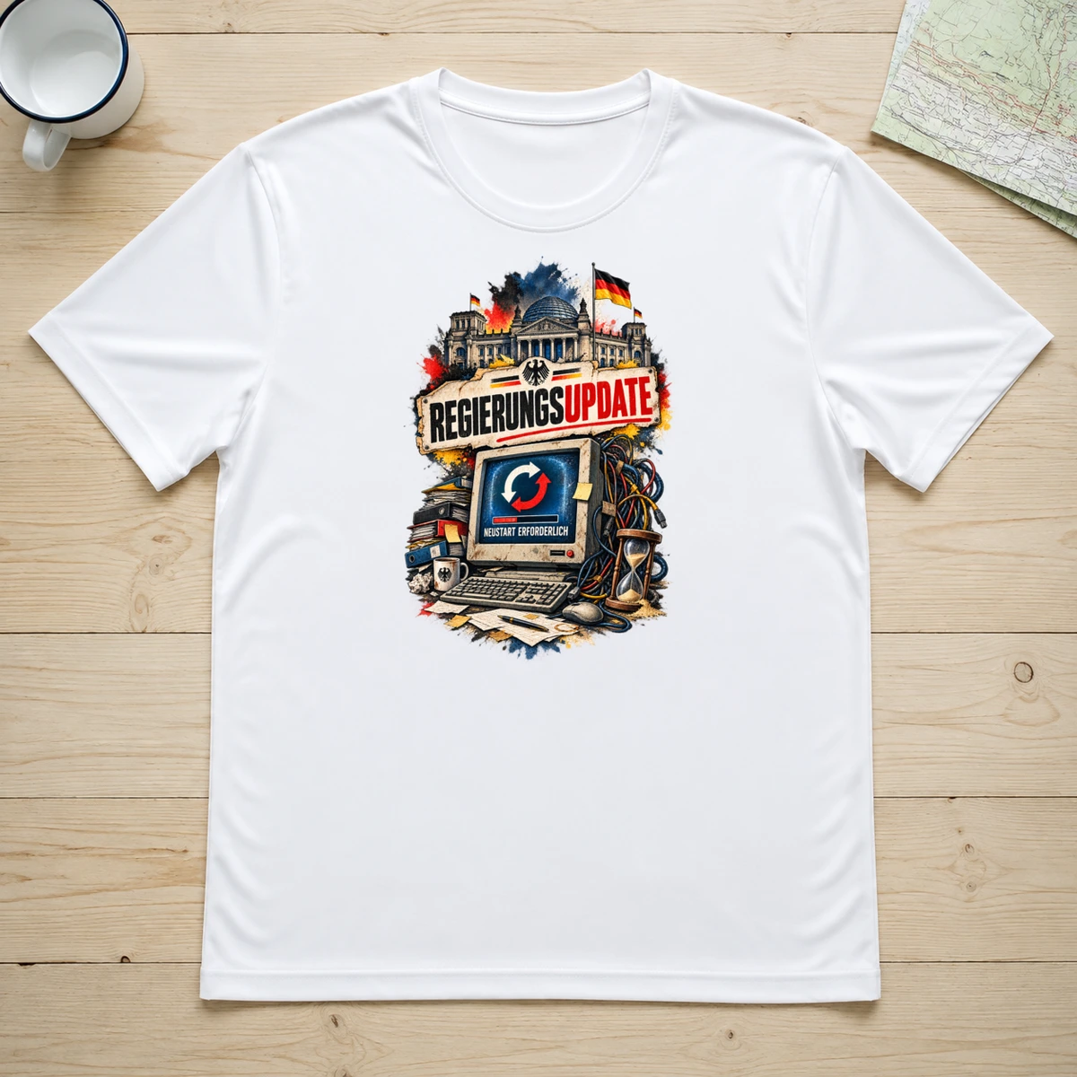 Regierungsupdate T-Shirt Sublimation | Marketing-MV
