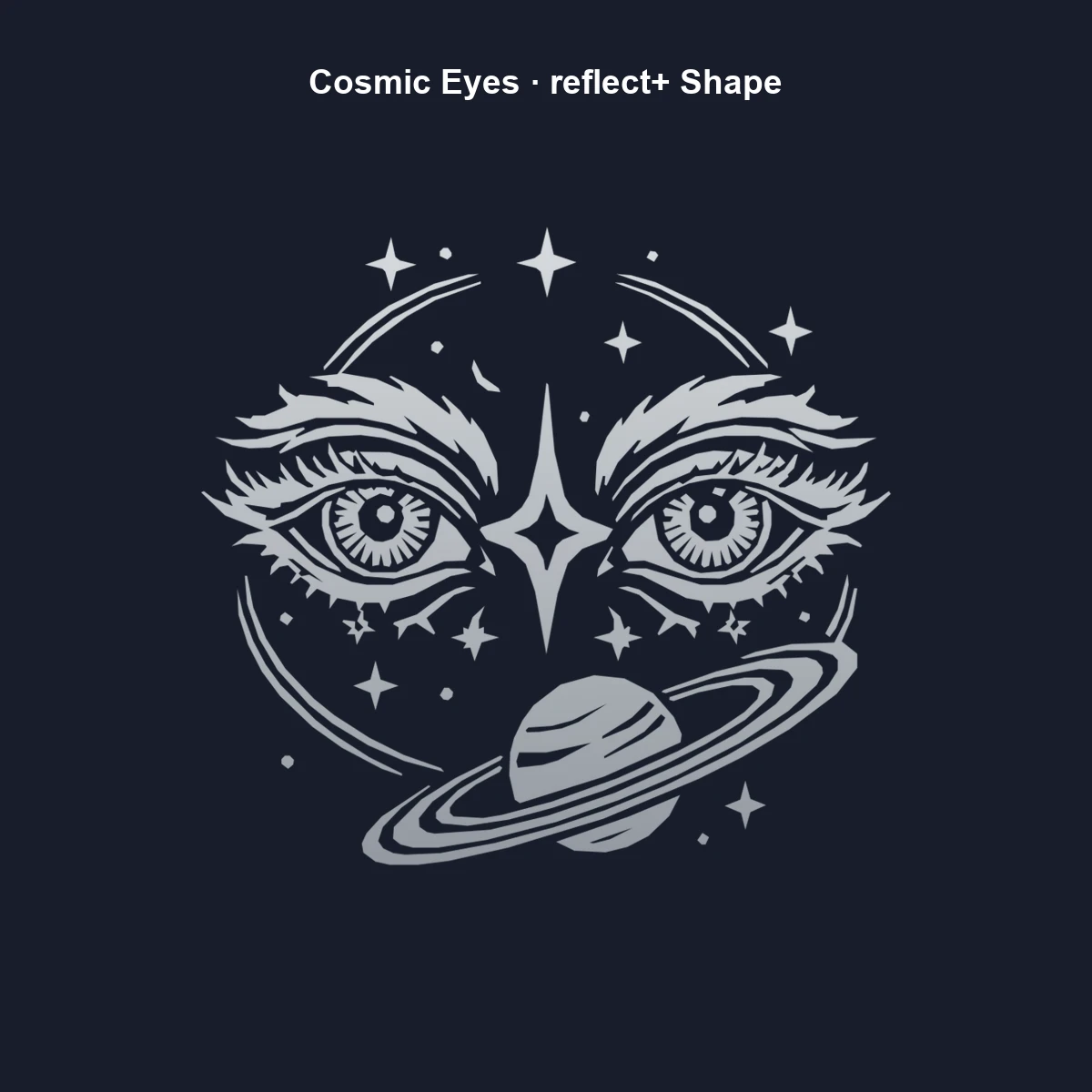 Cosmic Eyes Shape | reflect+ by Marketing-MV