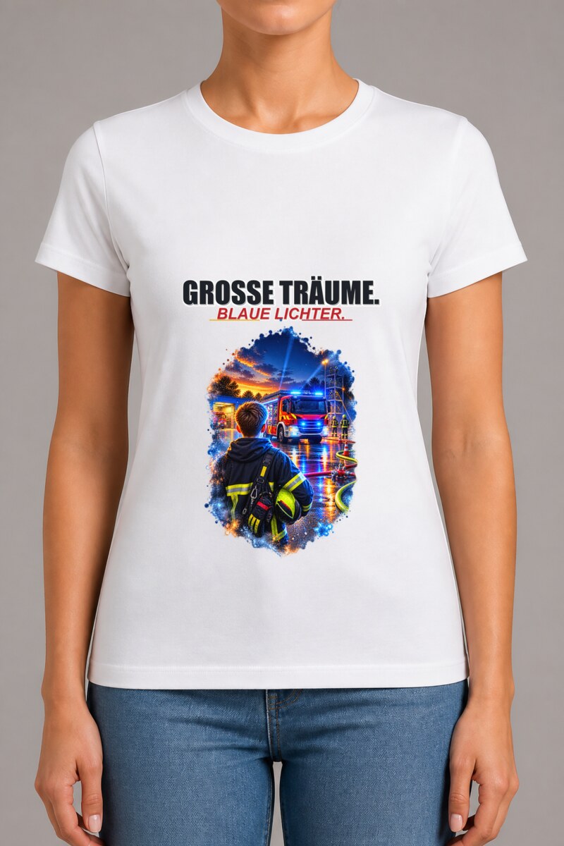 Große Träume. Blaue Lichter.