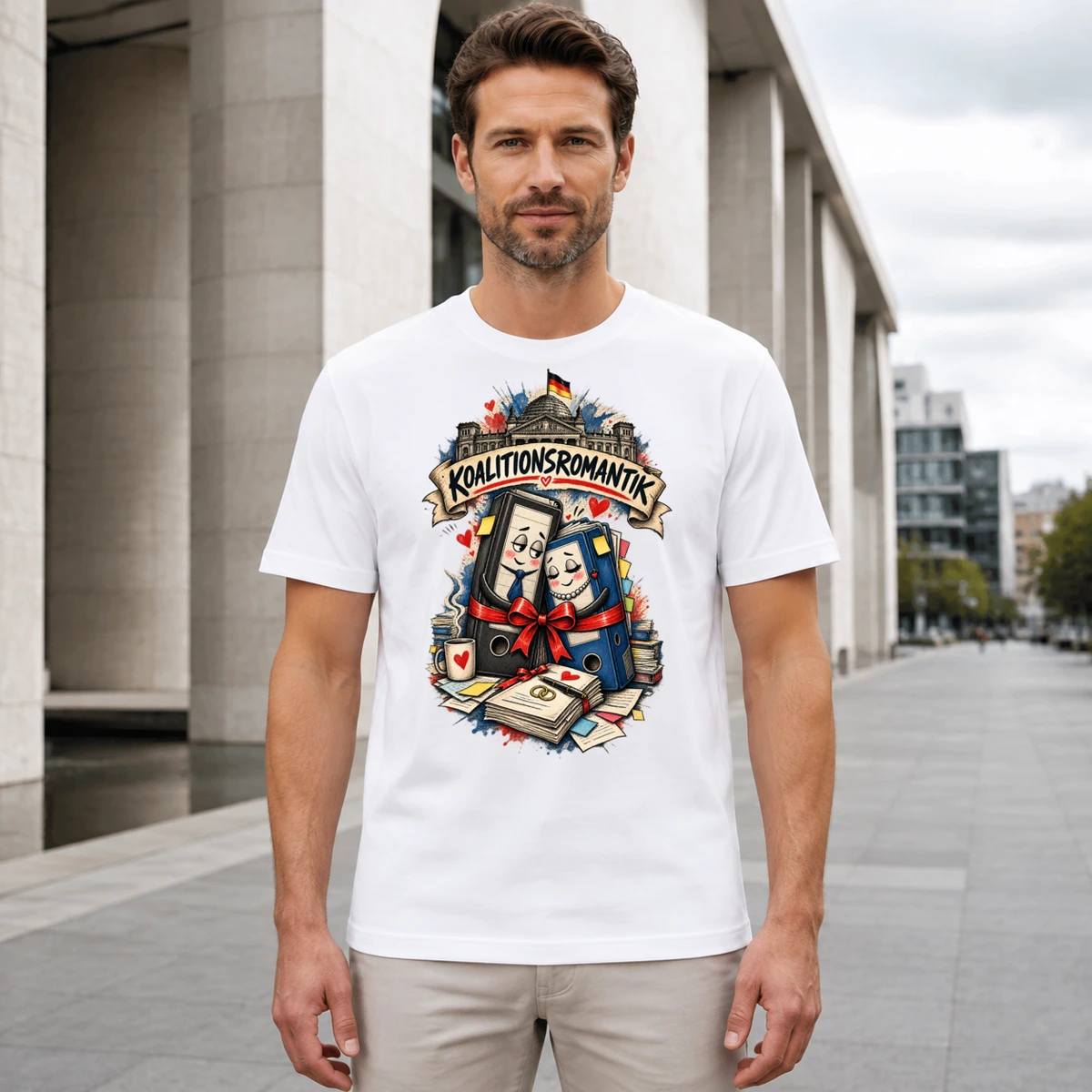 Koalitionsromantik T-Shirt Sublimation | Marketing-MV