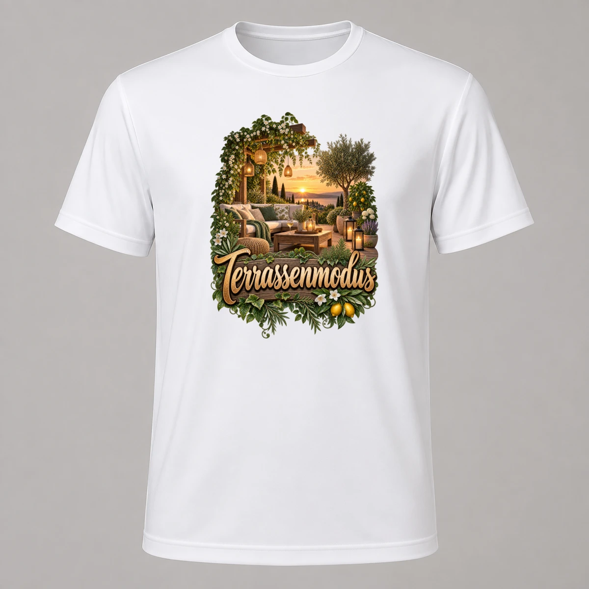 Terrassenmodus T-Shirt Sublimation | Marketing-MV