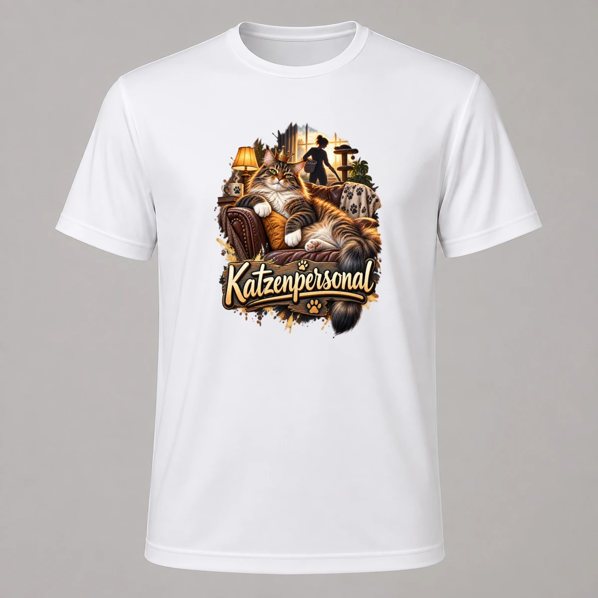 Katzenpersonal T-Shirt Sublimation | Marketing-MV
