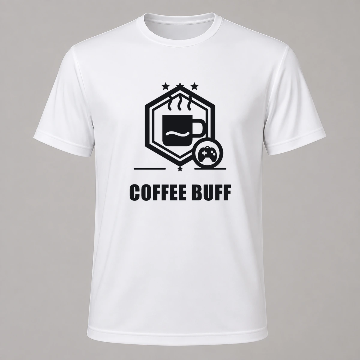 Coffee Buff T-Shirt Flexdruck | Marketing-MV