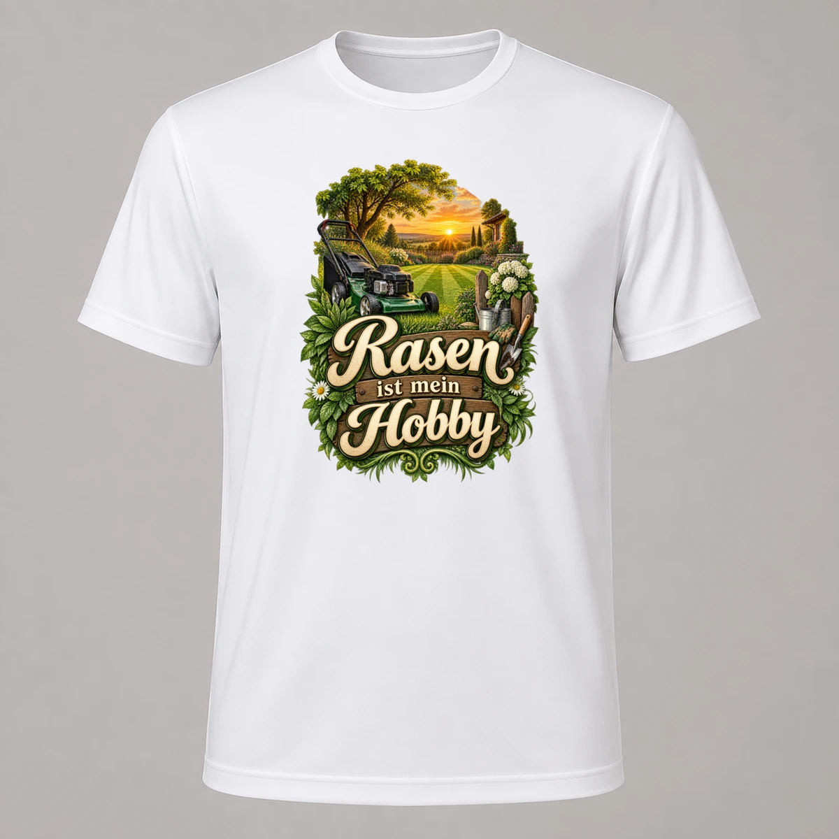Rasen ist mein Hobby T-Shirt Sublimation | Marketing-MV