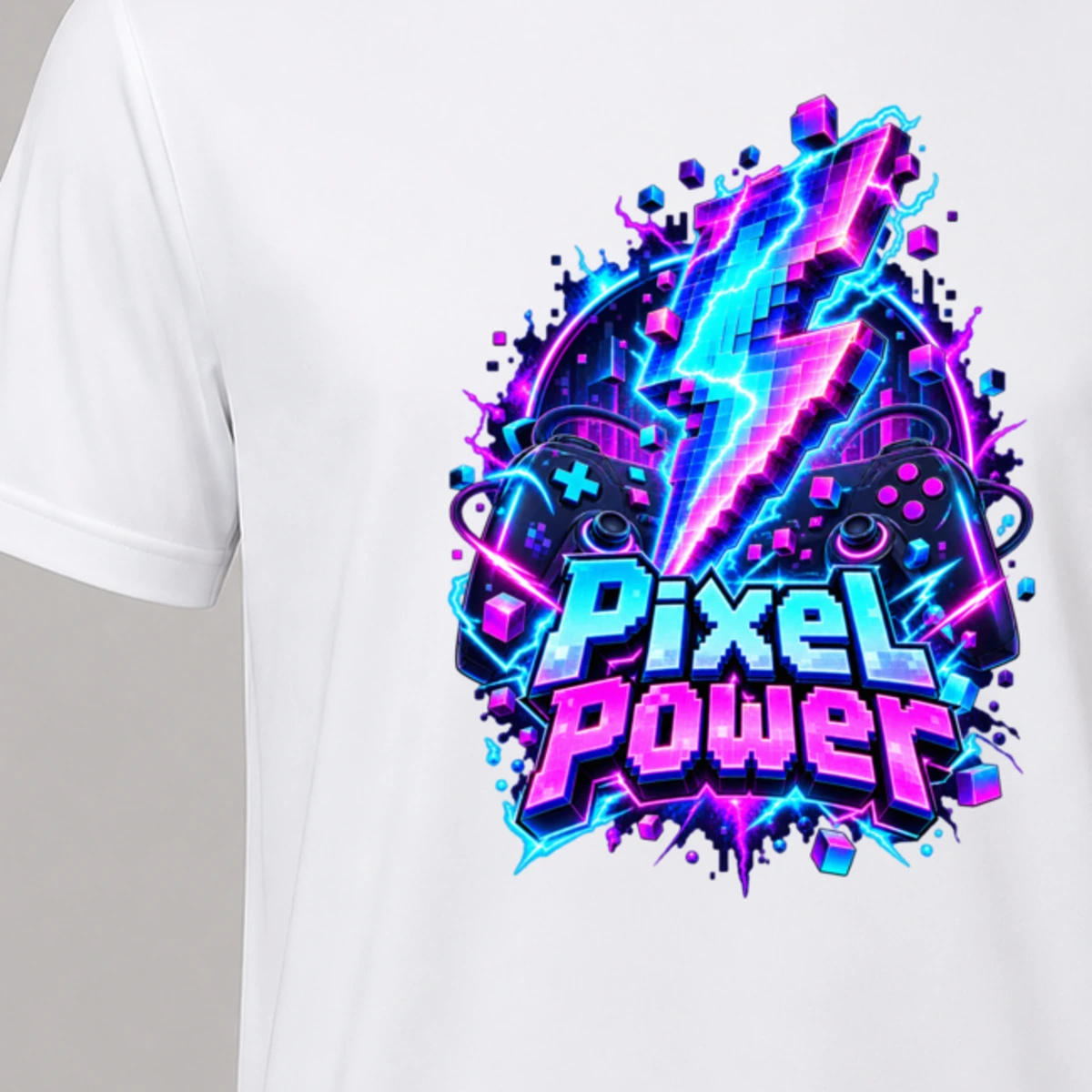 Pixel Power T-Shirt Sublimation | Marketing-MV