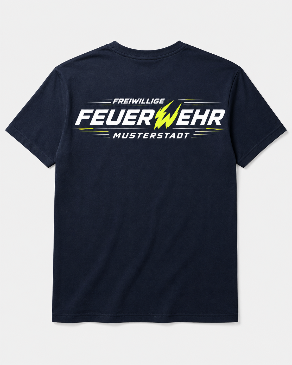 Feuerwehr T-Shirt »Freiwillige Feuerwehr – Dynamic« – Navy