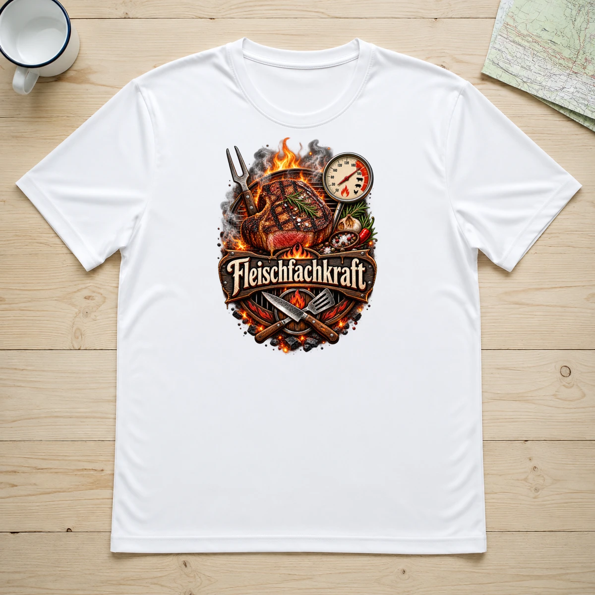 Fleischfachkraft T-Shirt Sublimation | Marketing-MV