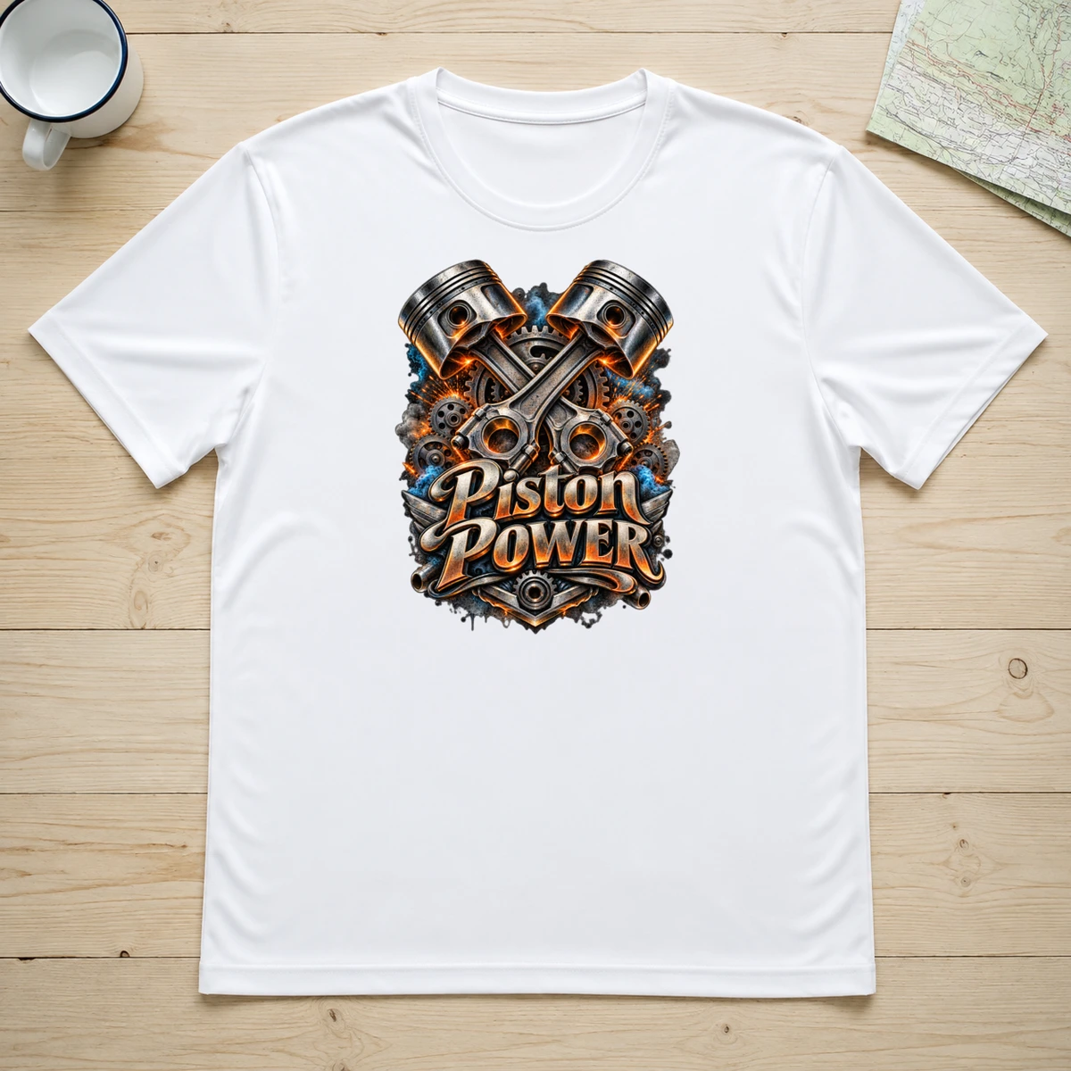 Piston Power T-Shirt Sublimation | Marketing-MV