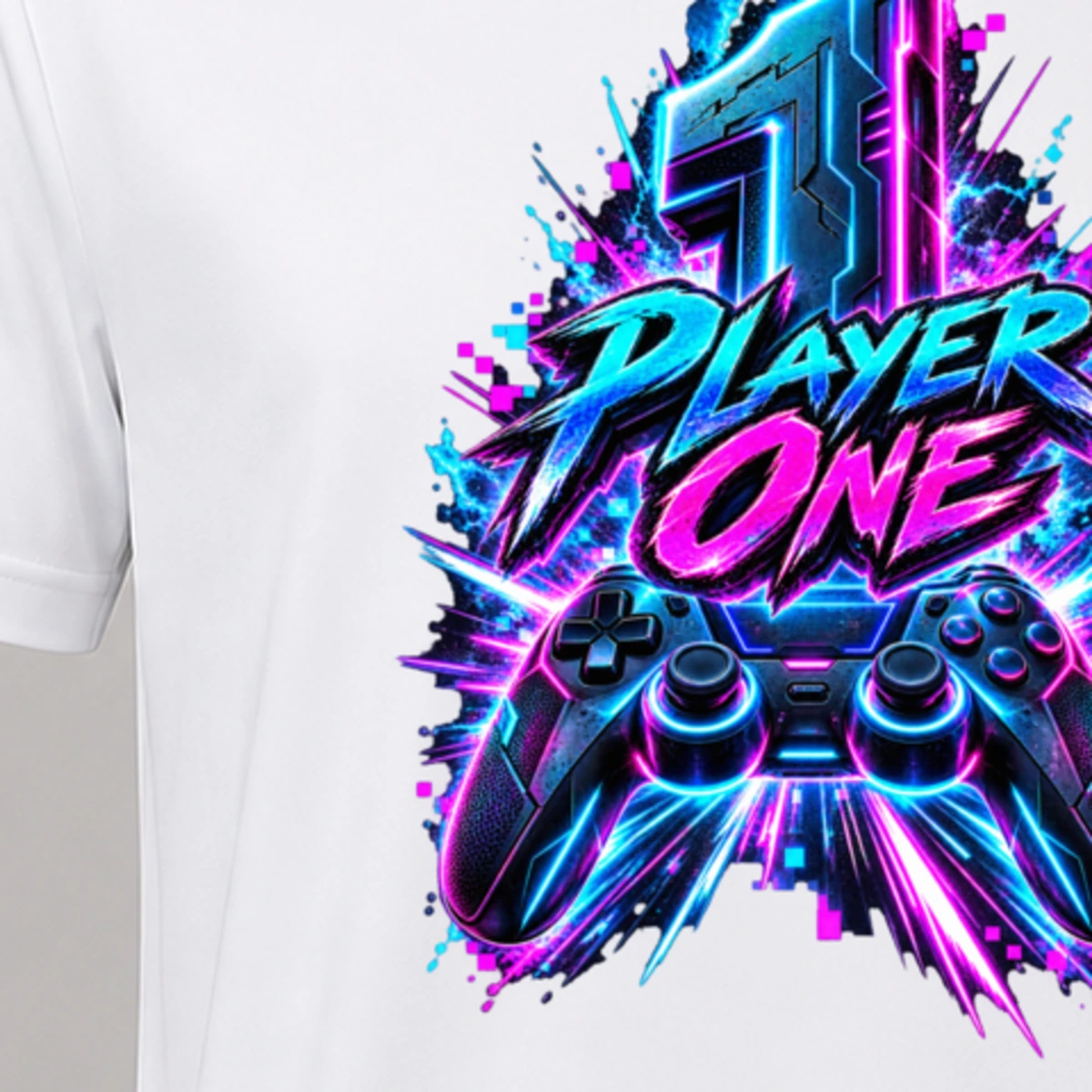 Player One T-Shirt Sublimation | Marketing-MV